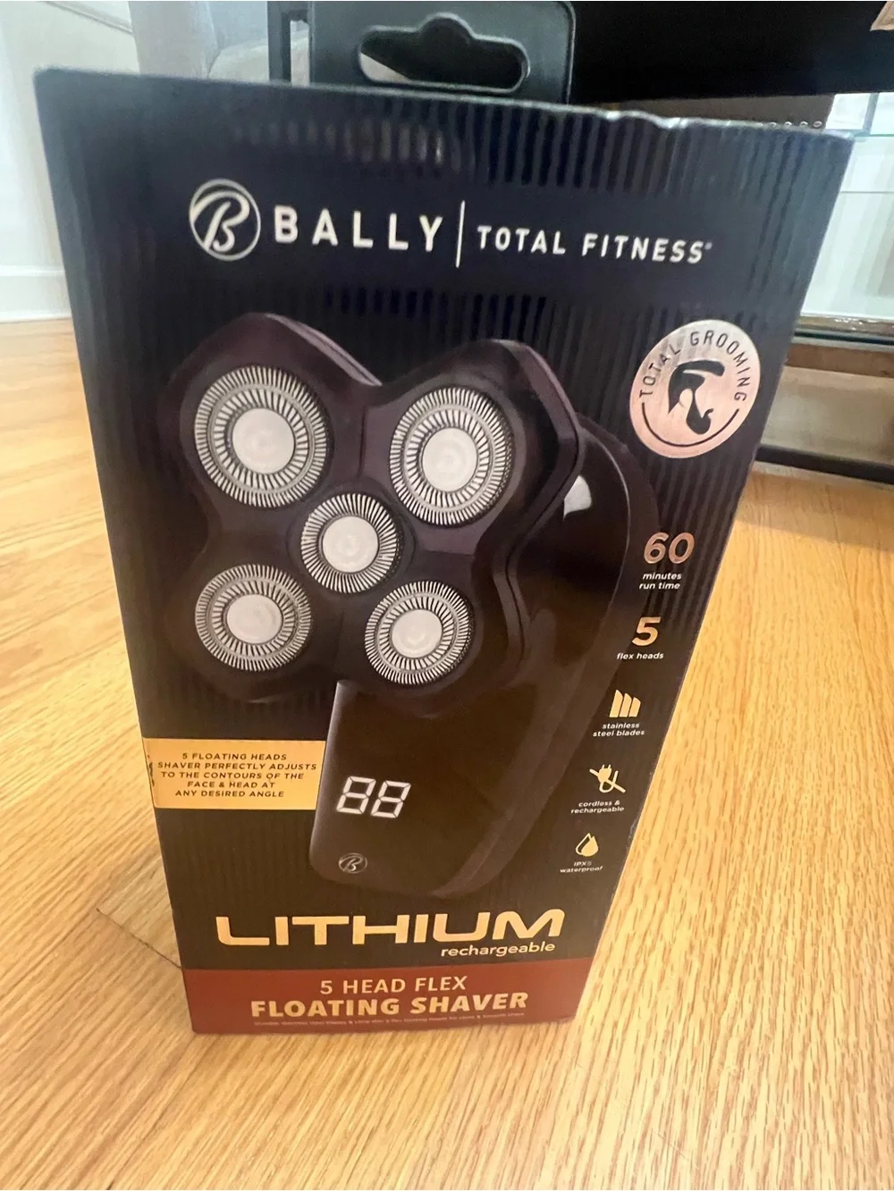Bally Black 5-Head Flex Floating Shaver